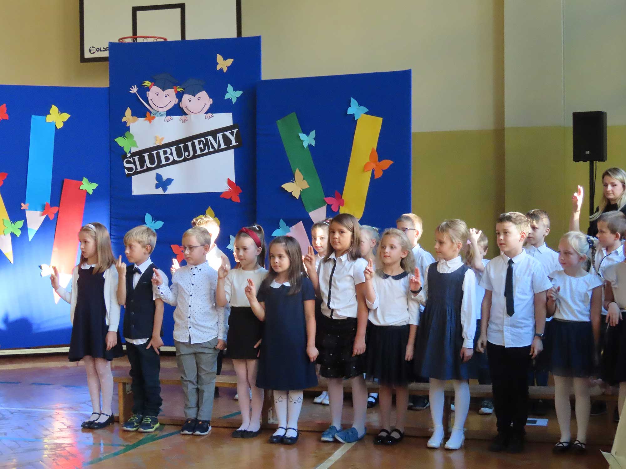 Ślubowanie pierwszoklasistów