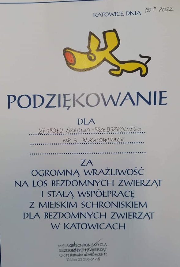 Pomoc dla schroniska