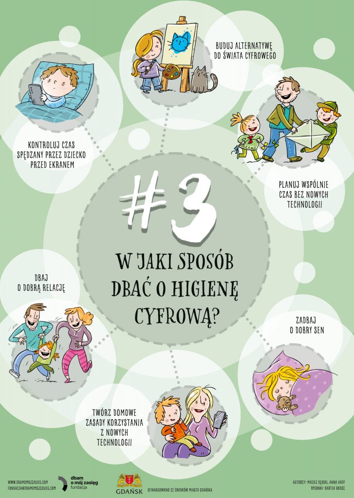 Infografika: W jaki sposób dbać o higienę cyfrową?