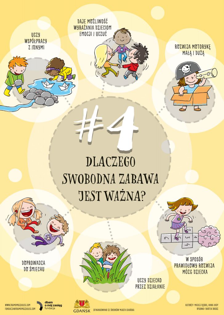 Infografika: Dlaczego swobodna zabawa jest ważna?