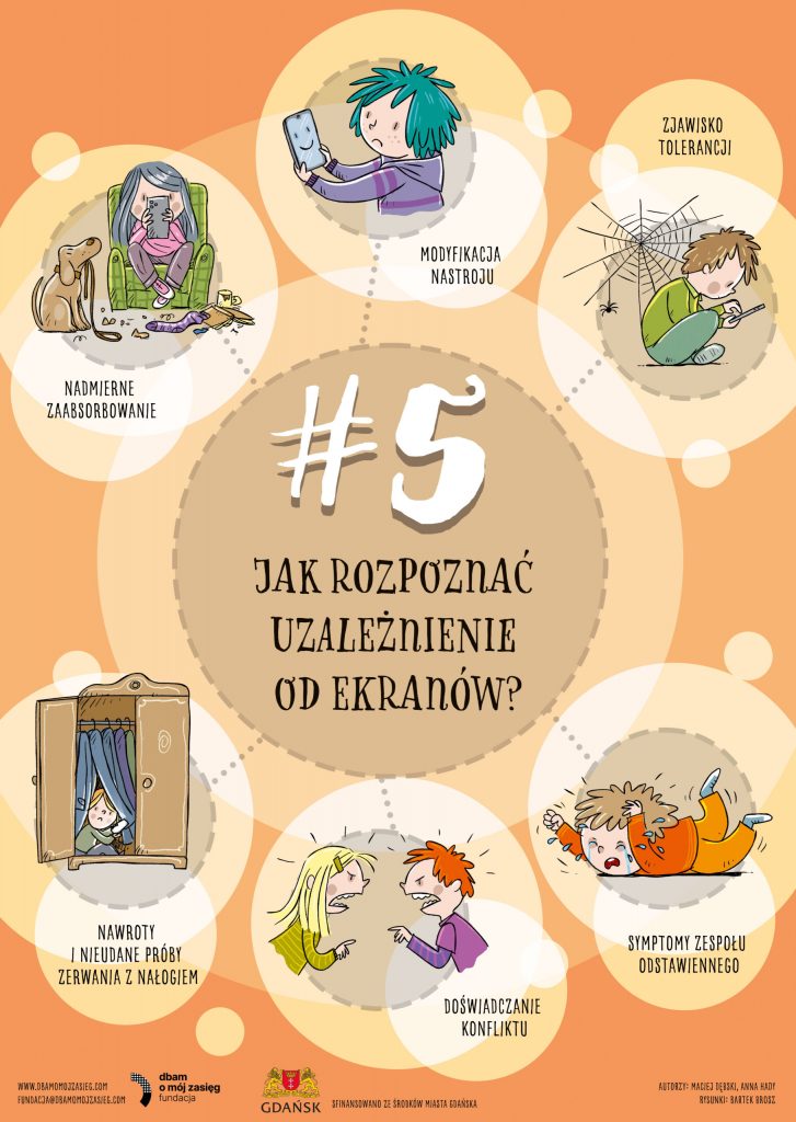 Infografika: Jak rozpoznać uzależnienie od ekranów?