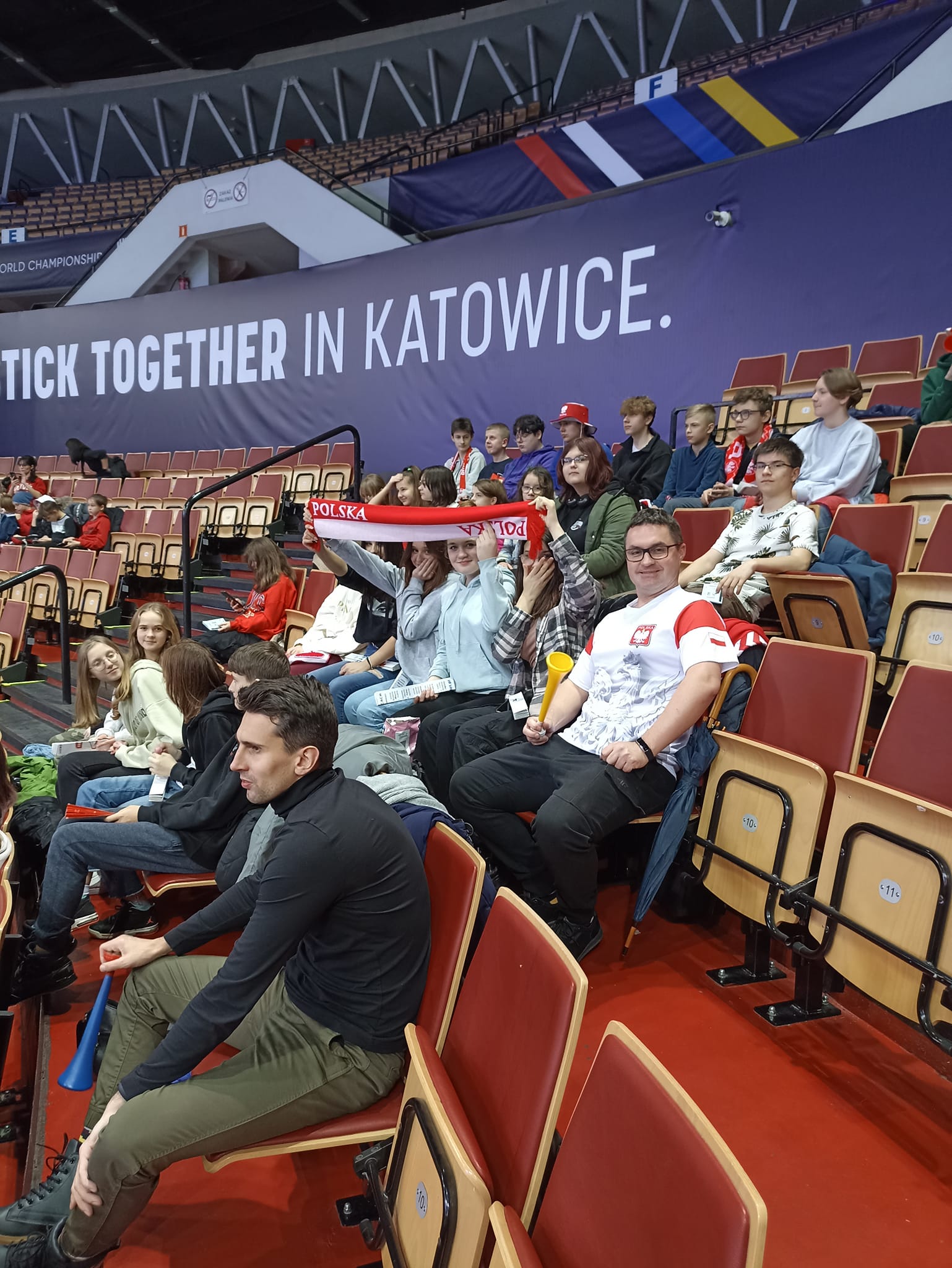 Spodek, Polska, kibicujemy!