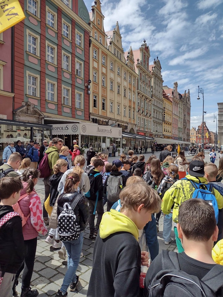 Czwartoklasiści we Wrocławiu