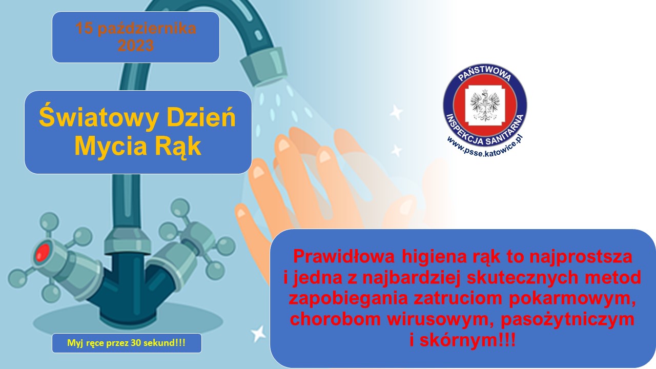 Światowy Dzień Mycia Rąk-15 października