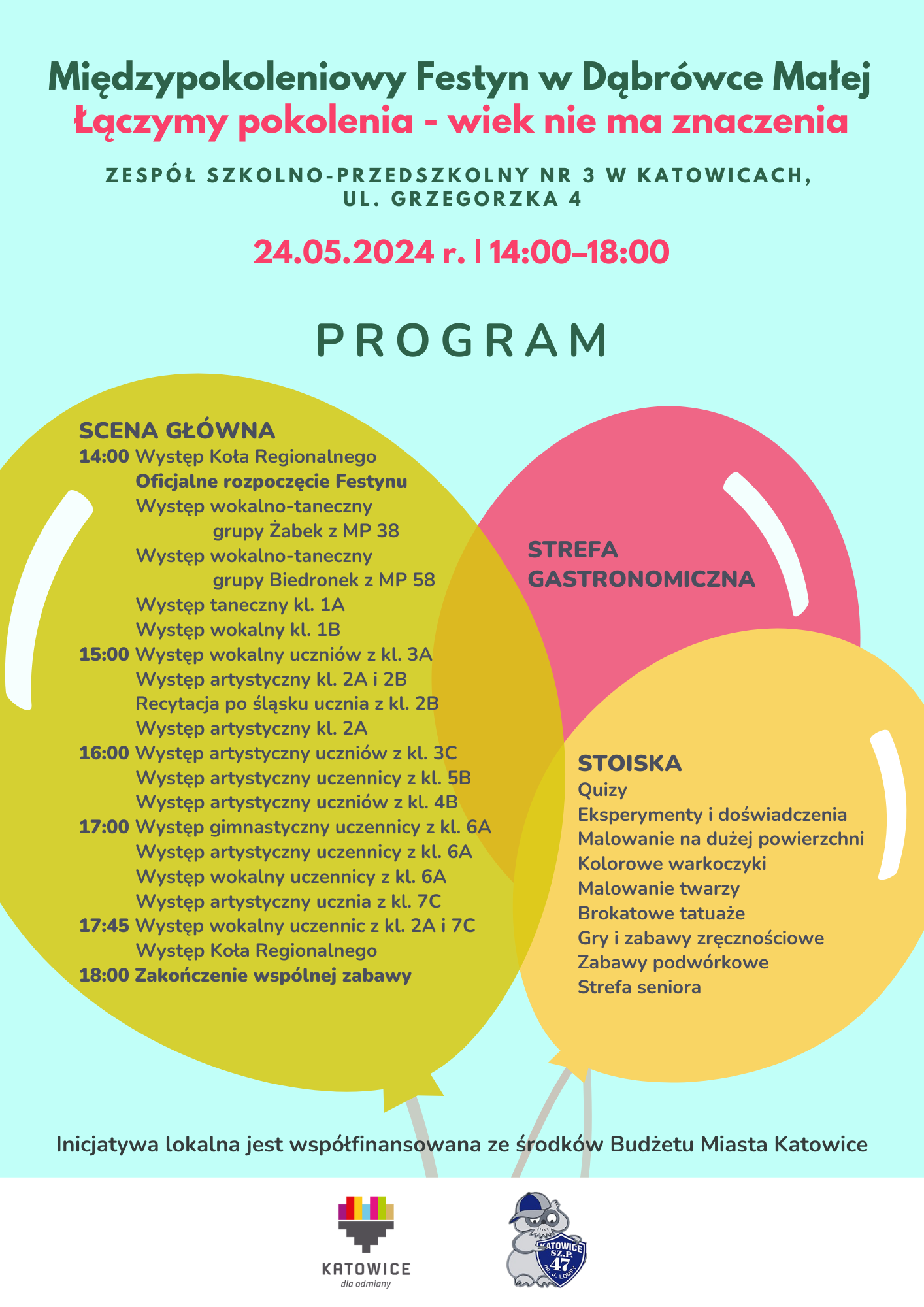 Międzypokoleniowy Festyn w Dąbrówce Małej. 24.05.2024 14.00-18.00