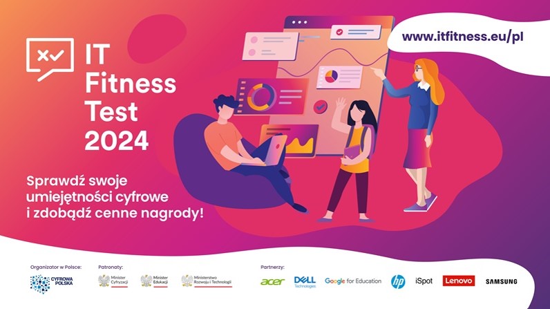 IT Fitness Test 2024 – ogólnopolski sprawdzian kompetencji cyfrowych