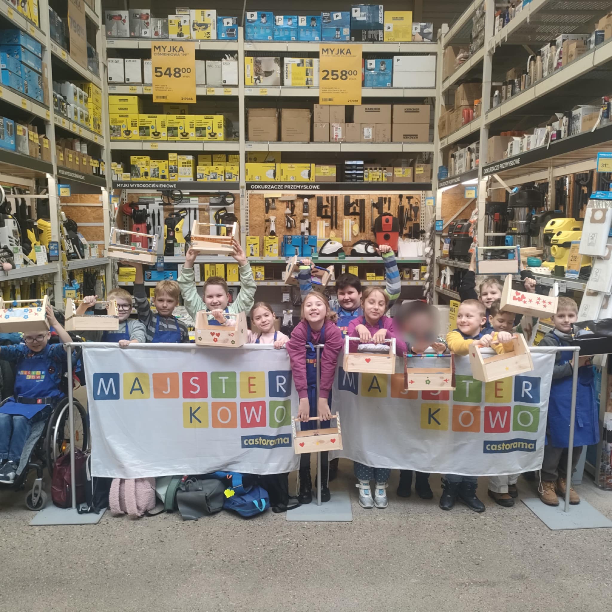 Klasa IIa na warsztatach Majsterkowo