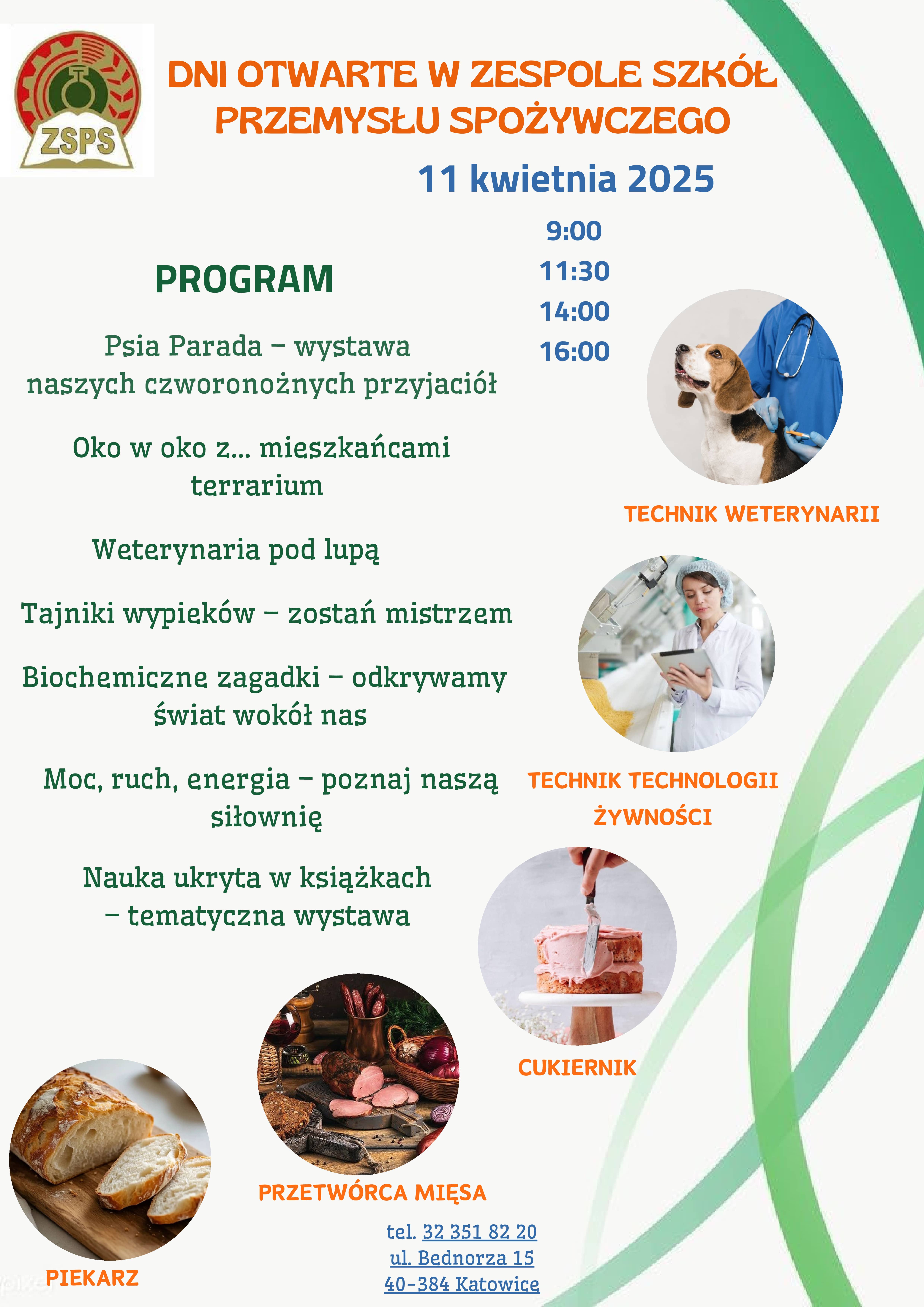Dzień Otwarty w Zespole Szkół Przemysłu Spożywczego