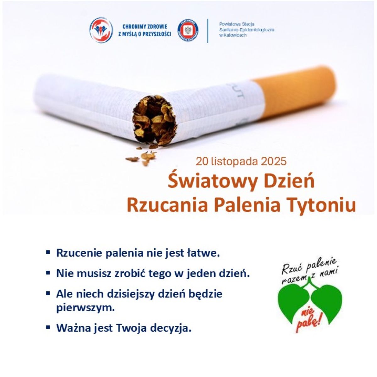 Światowy Dzień Rzucania Palenia Tytoniu