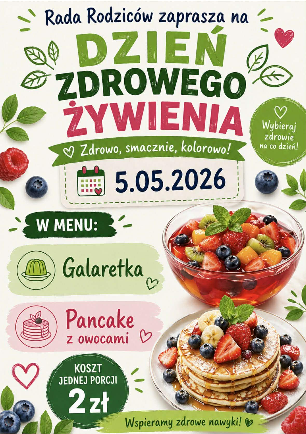 WTOREK – Dzień Zdrowego Żywienia