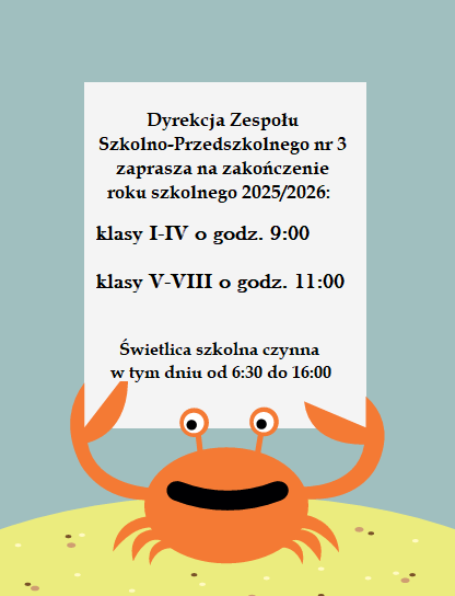 Zakończenie roku szkolnego
