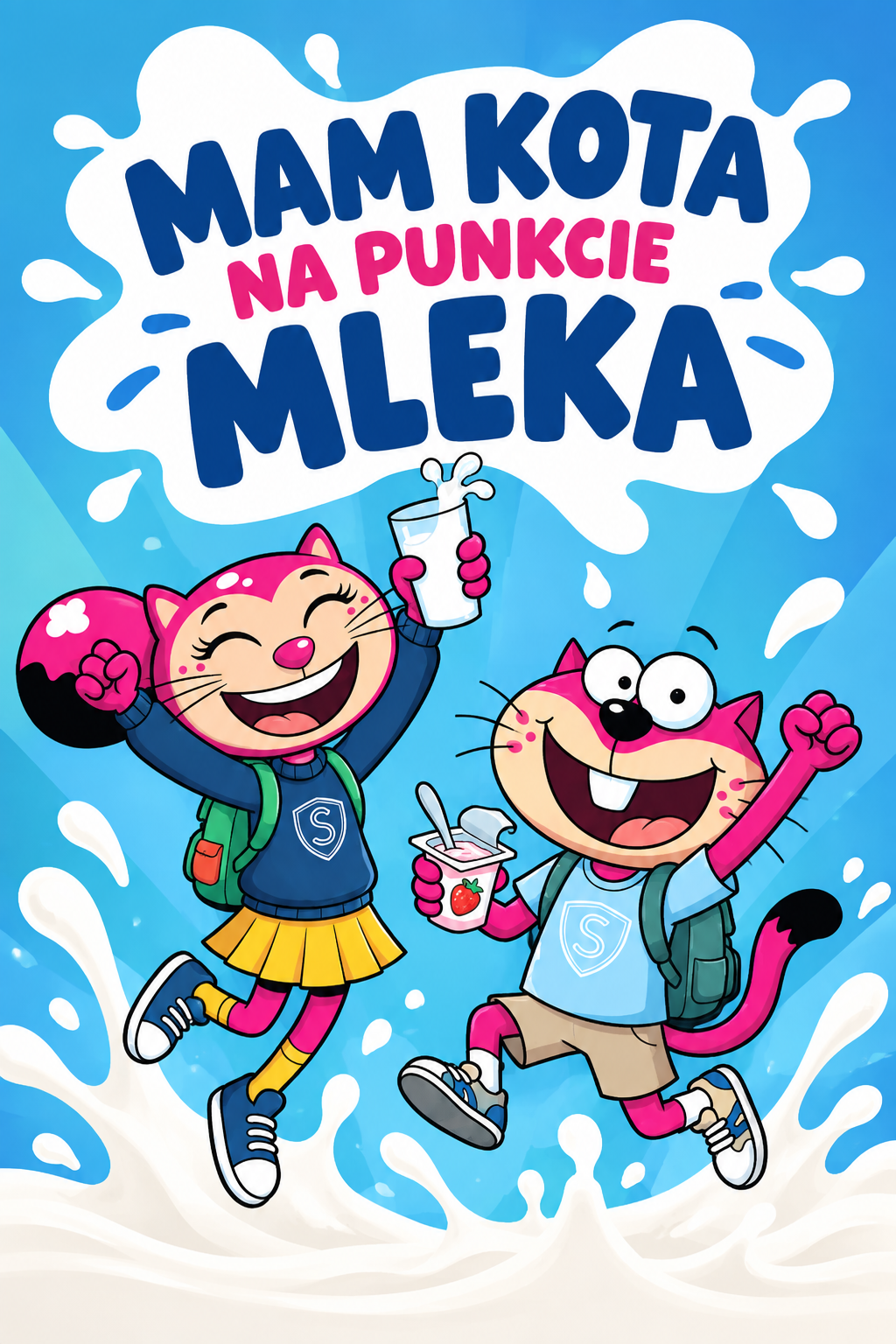 Ponownie mamy kota na punkcie mleka!