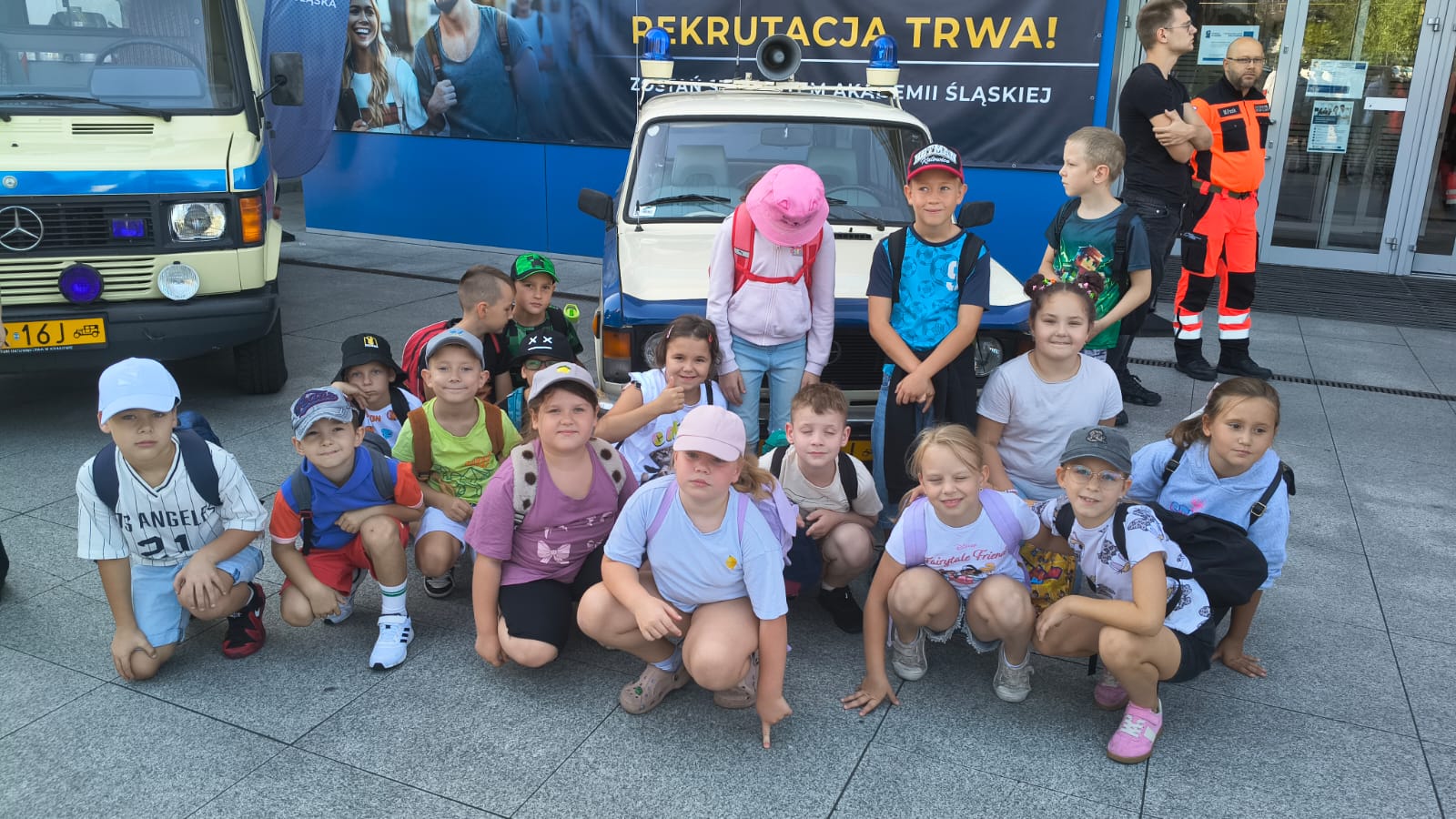 Klasa 2b na Pikniku Ratowniczym