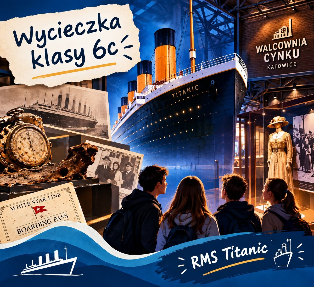 Klasa 6c na pokładzie Titanica!